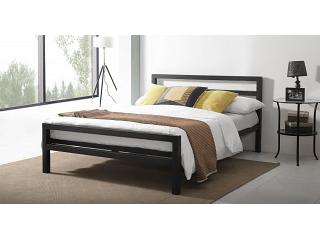 5ft King Size Black Block. Strong,Solid,Metal Bed Frame,Bedstead,Heavy Duty